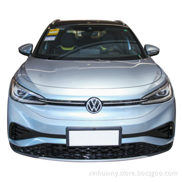 Id4 Crozz Long Range Pro versione 2022 in stock Exterio blu grigio in stock Id4 Crozz Pure Electric Car